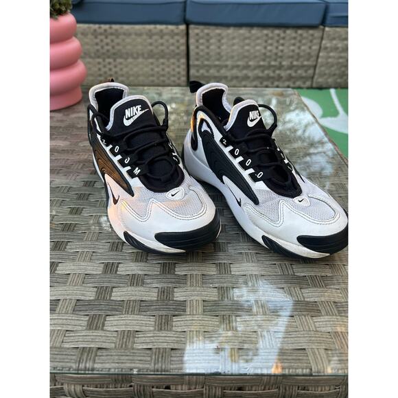 Nike Zoom 2K Retro  – (White & Black) Running Sneakers - Picture 4 of 7